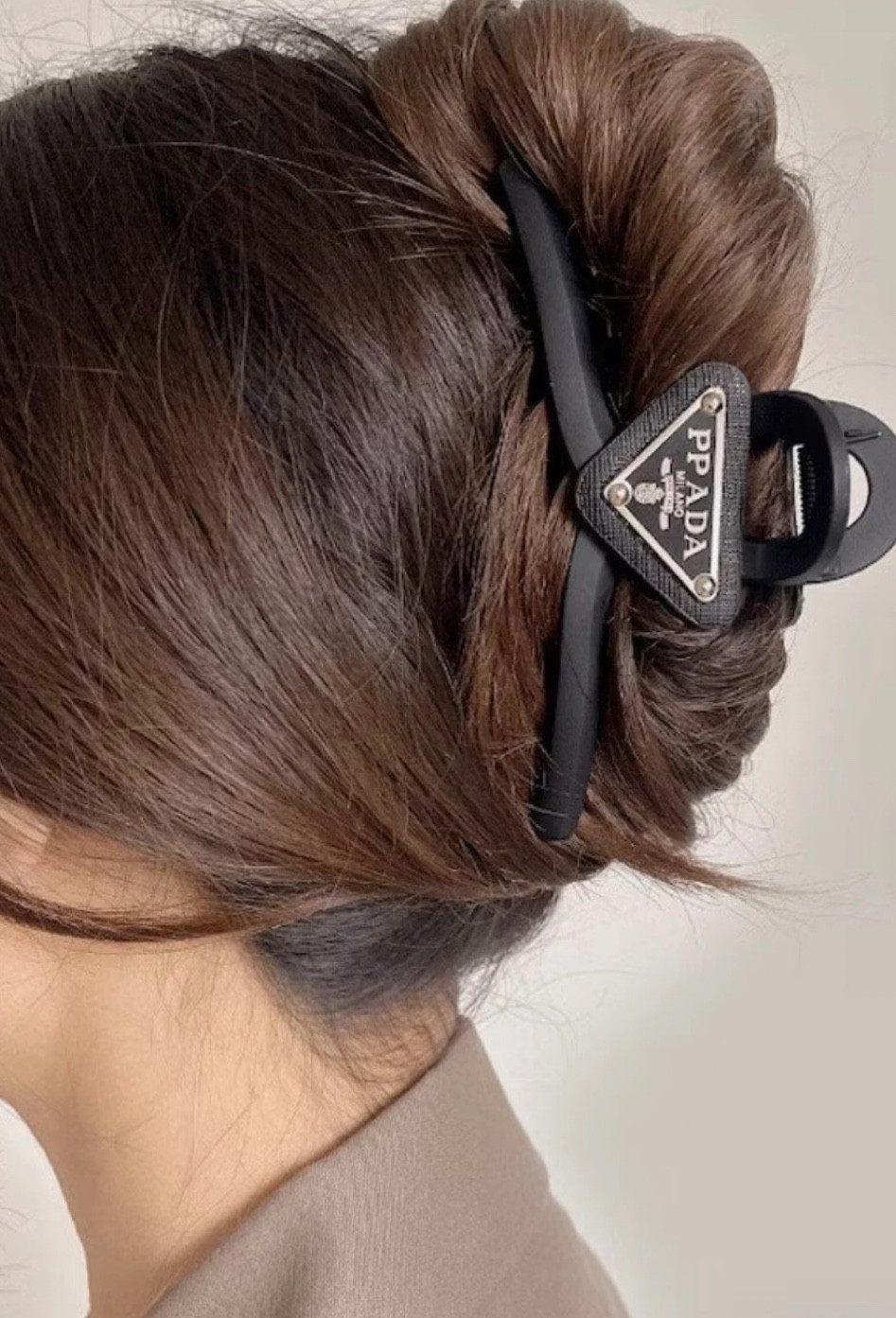 Designer inspired hair clips 
Hair claw 
Pony tail 
Scrunchie 
Thanksgiving look 

#LTKbeauty #LTKHoliday #LTKsalealert