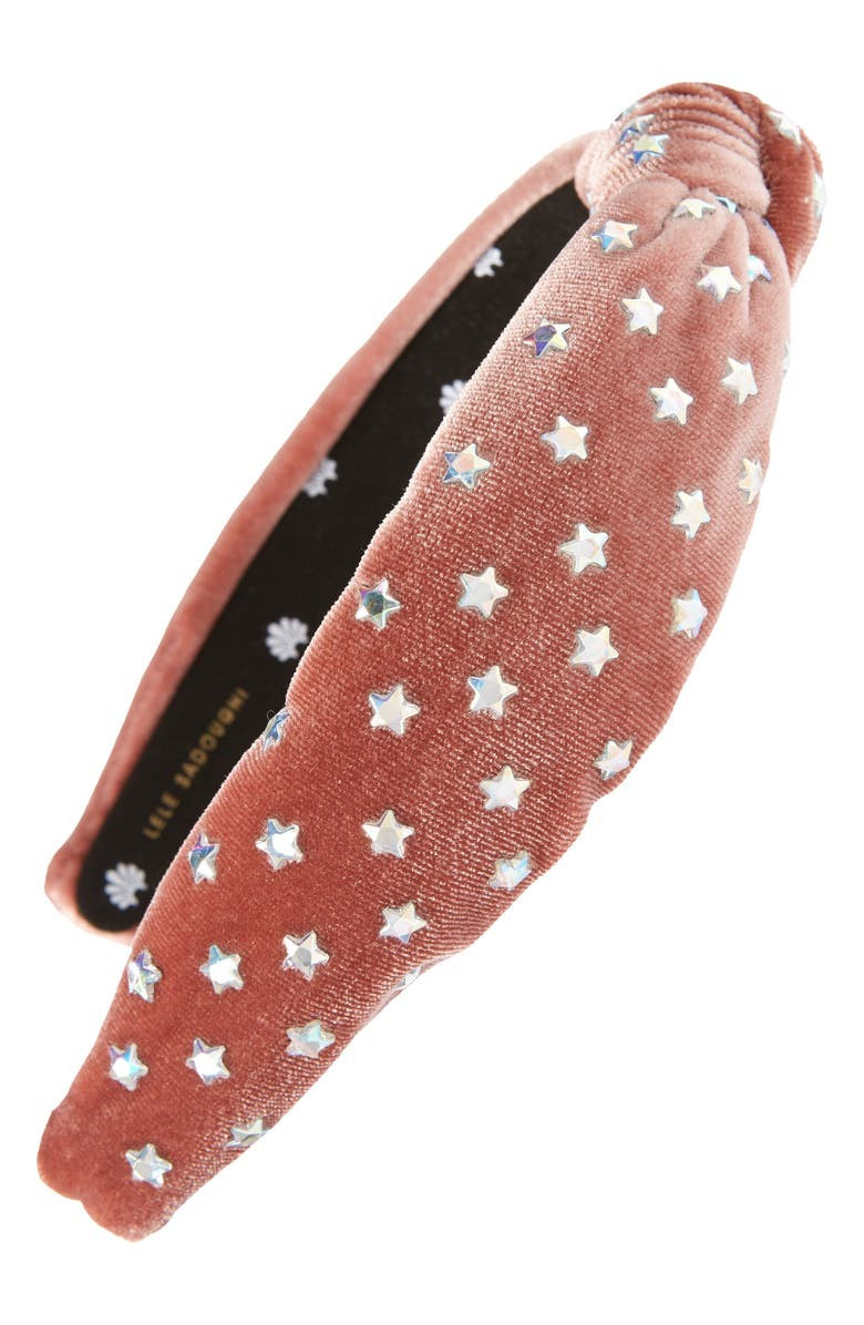 Star Studded Velvet Headband | Nordstrom