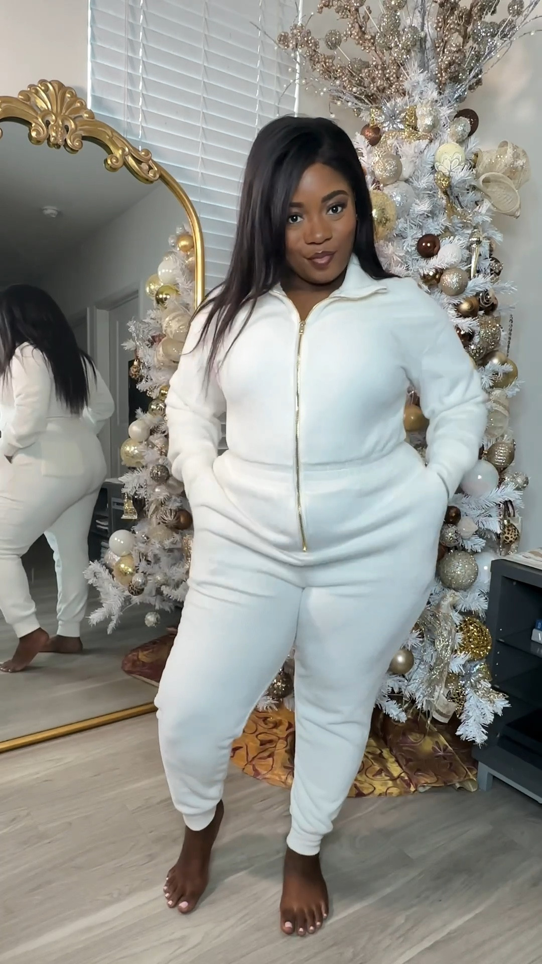 Let’s finish these last minute Christmas errands in the coziest & figure enhancing jumpsuit I own!

#LTKbump #LTKSeasonal #LTKHoliday