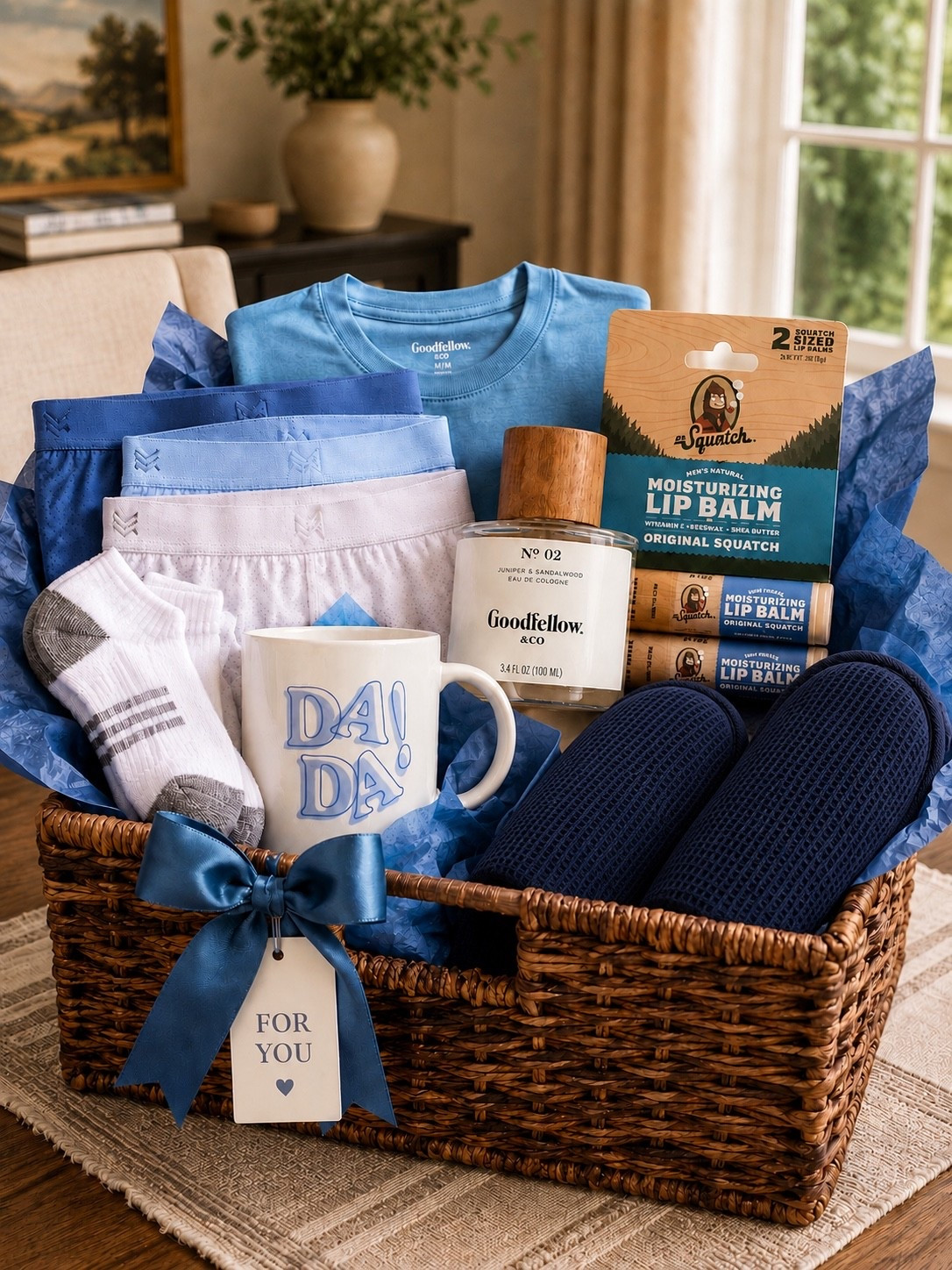 Father’s Day Basket Idea He’ll Love 💙

If you’re looking for a practical Father’s Day gift that still feels thoughtful, this cozy gift basket checks all the boxes. Filled with everyday essentials, comfortable favorites, grooming must-haves, and a few little luxuries, it’s the perfect way to celebrate the dads who do it all.

Whether you’re shopping for your husband, dad, grandpa, or a special father figure, these affordable finds create a personalized gift he’ll actually use and appreciate long after Father’s Day is over.

Follow @farmtotablecreations on Instagram for more cozy home finds and trending decor.

#LTKGiftGuide #FathersDayGiftGuide #FathersDayGifts #TargetFinds #GiftBasketIdeas #DadGiftIdeas #BestDadEver #MensGiftGuide #Goodfellow #FathersDay2026 #GiftInspiration #AffordableFinds #TargetStyle #DadLife #GiftForHim #CozyLiving #FarmToTableCreations #LTKHome #ThoughtfulGifts #Fatherhood

#LTKMens #LTKSaleAlert