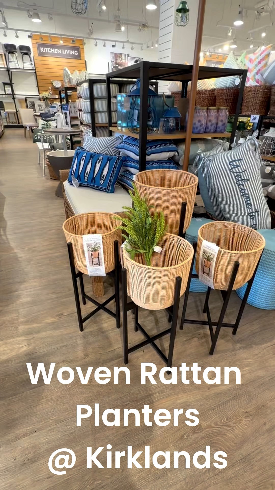 Add visual interest to your plants with these woven rattan planters. Makes me think of Tulum, Mexico and our travels there! #planters #rattan #homegarden

#LTKHome #LTKTravel