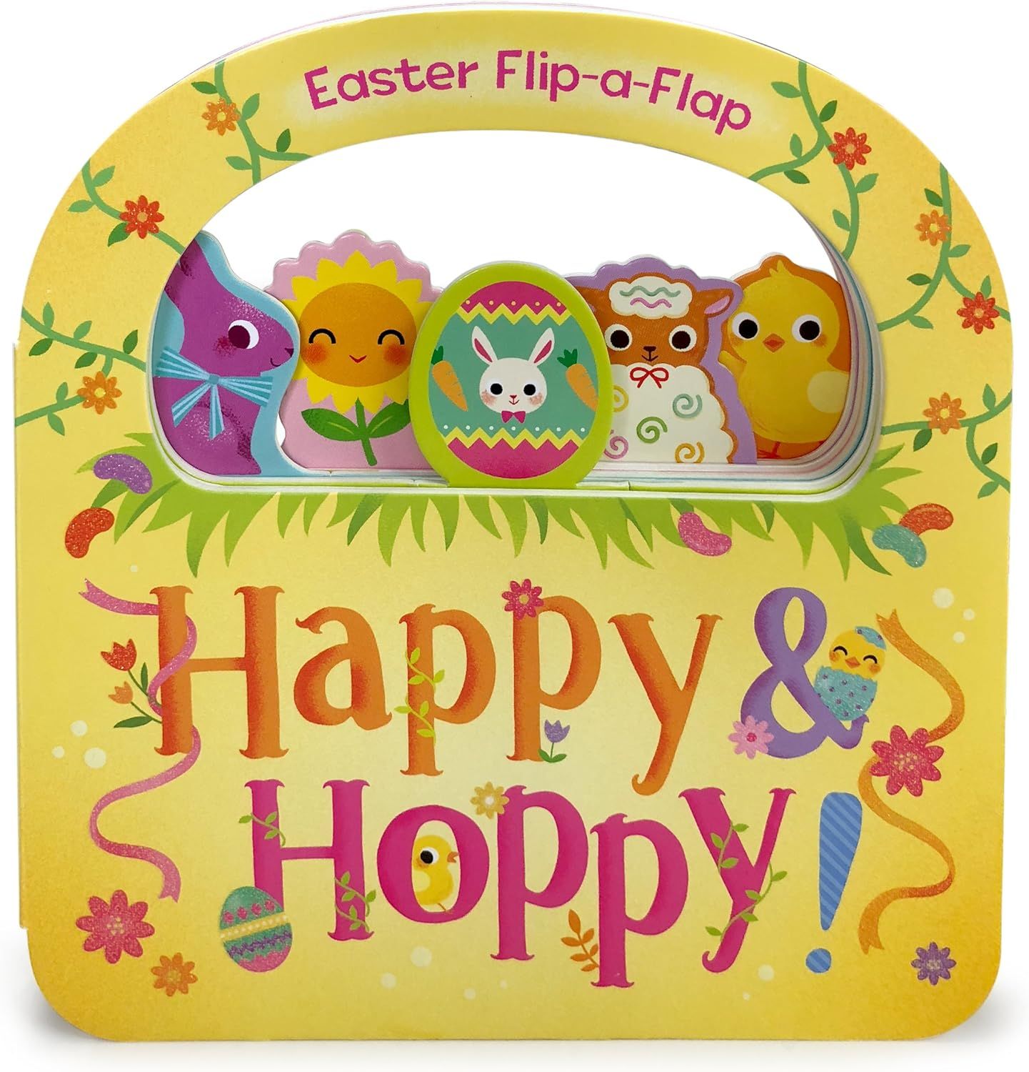 Happy & Hoppy - Children's Flip-a-Flap Activity Board Book for Easter Baskets and Springtime Fun, Ag | Amazon (US)