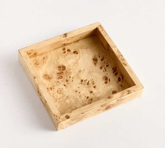 Burlwood Catchall Tray | Pottery Barn (US)