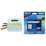 Brother P-Touch, PTD210, Easy-to-Use Label Maker, White & Genuine P-Touch TZE-221 Tape, 3/8%22 Stand | Amazon (US)