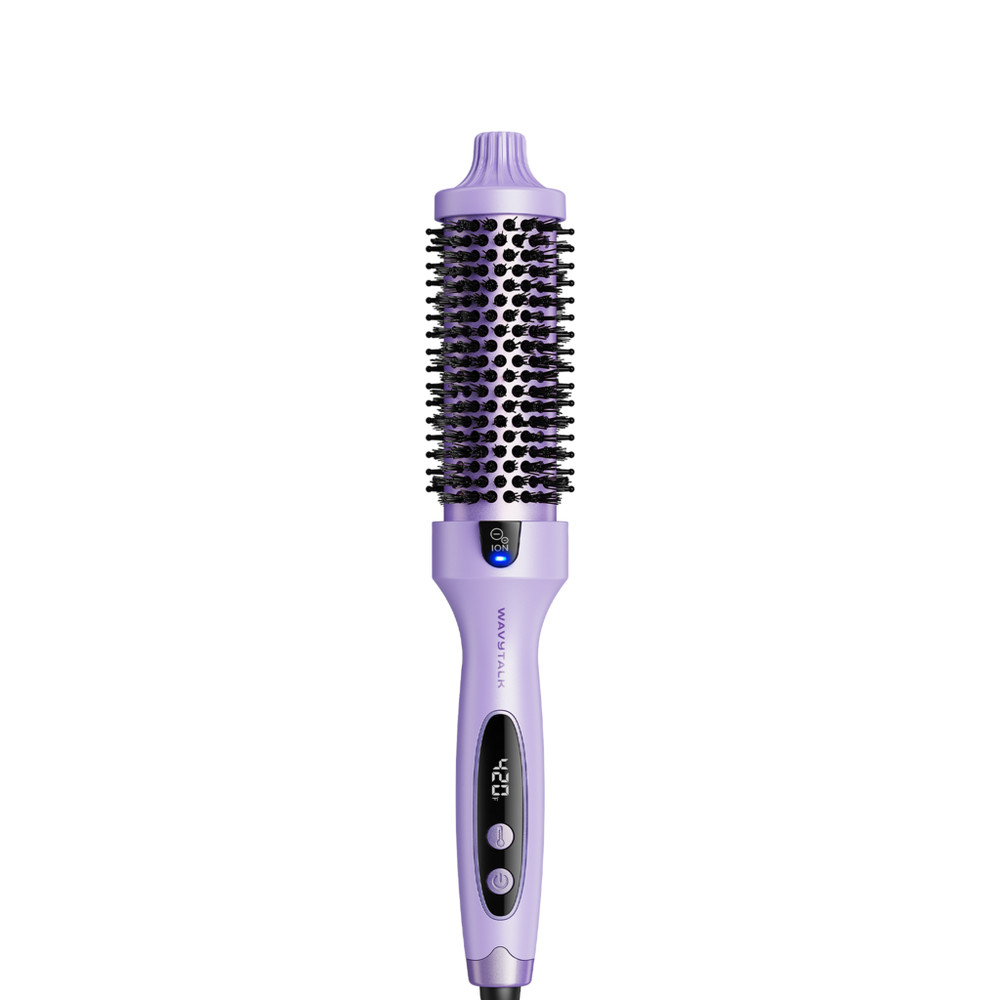 Wavytalk Blowout Boost Ionic Thermal Brush - Purple | Ulta