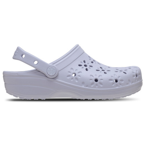 Crocs Womens Crocs Classic Floral - Womens Shoes Purple Moon Size 8.0 | Champs Sports