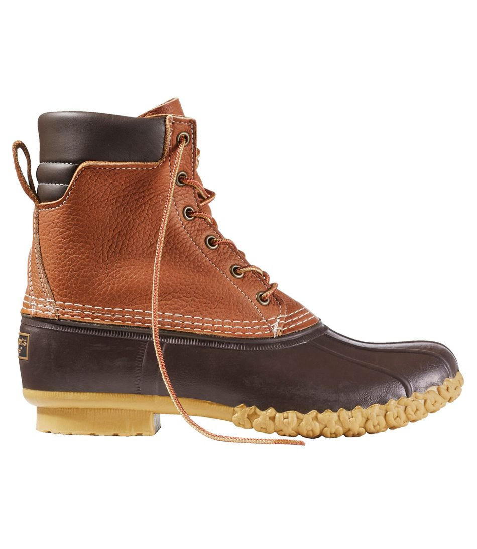 Men's Bean Boots, 8" Tumbled Leather | L.L. Bean