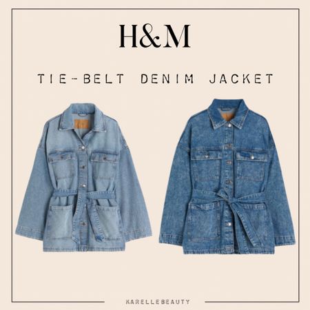 H&M Tie-Belt Denim Jacket

#LTKunder50 #LTKcurves #LTKSeasonal