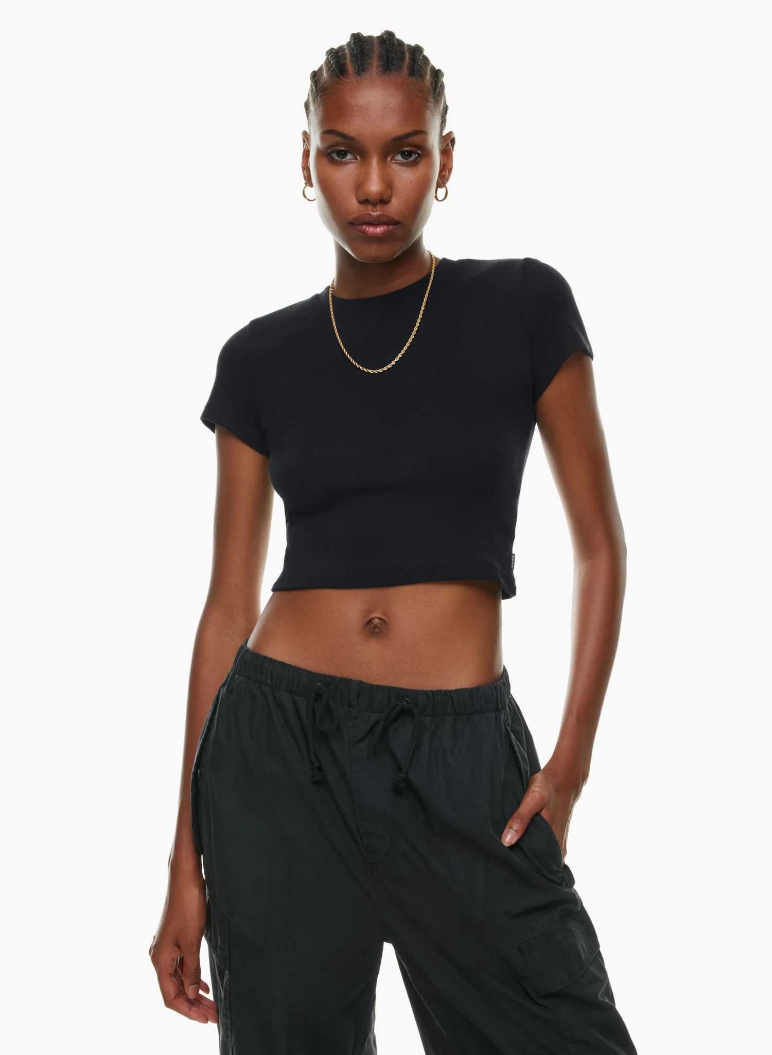 HOMESTRETCH™ CREW WAIST T-SHIRT | Aritzia