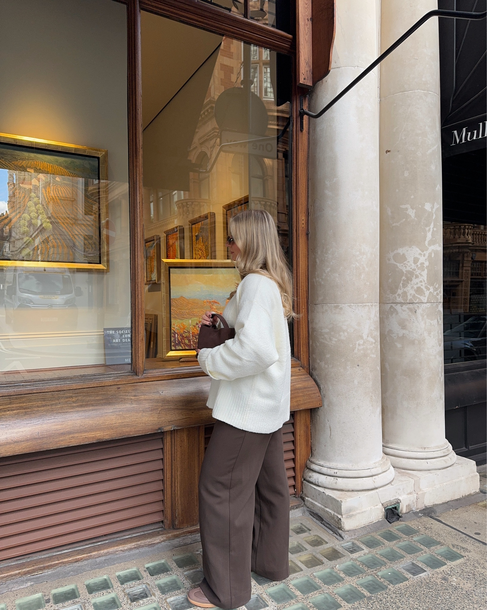 Cosy casual outfit idea, when you still want to look chic & be warm 🤎

I wear the jumper in a size S! 

#LTKeurope #LTKuk #LTKautumn