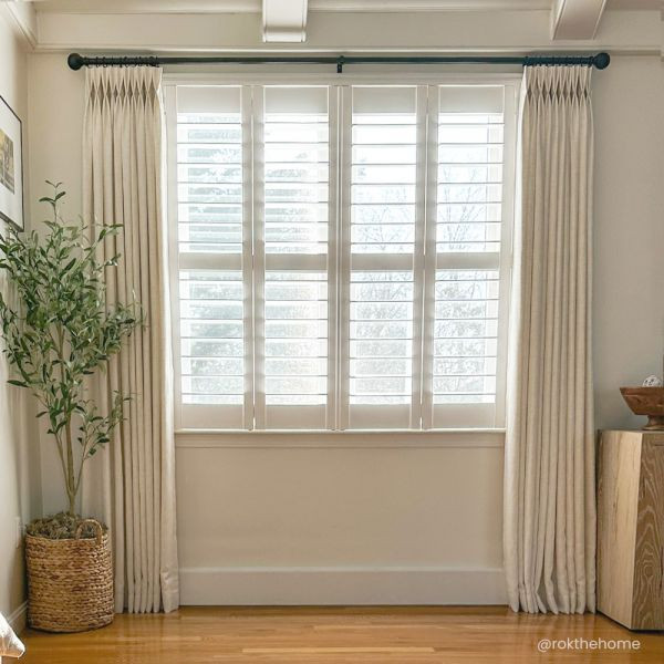 Harris Linen Blend Curtains | Curtarra