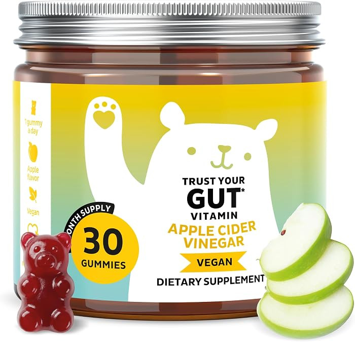 Bears with Benefits Apple Cider Vinegar Gummy Bears - Metabolism Booster Complex with Vitamin B6,... | Amazon (US)