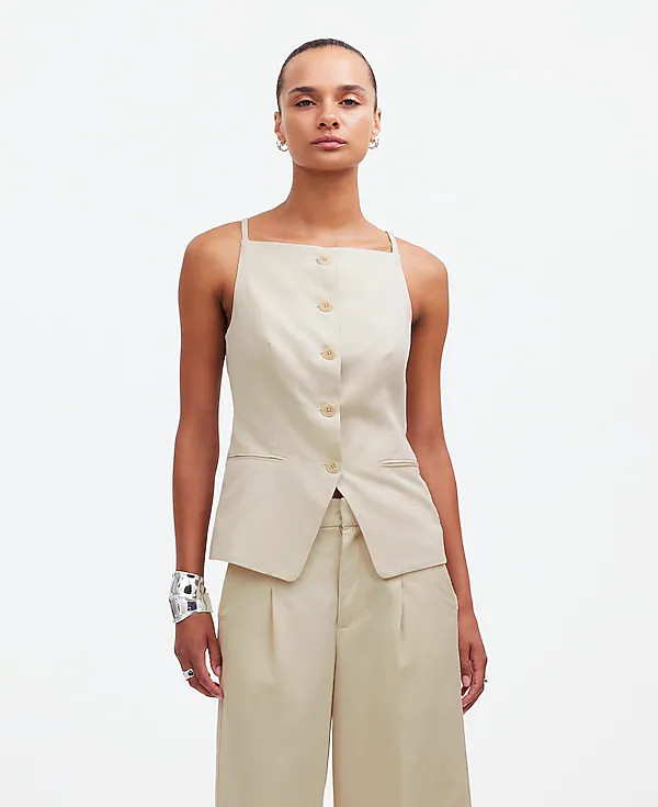 Square-Neck Vest | Madewell