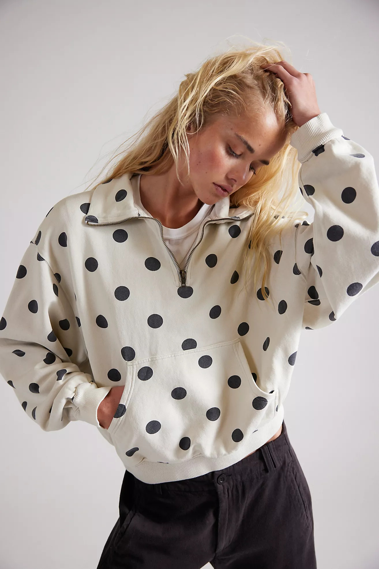 Spot On Half Zip Sweatshirt | Free People (Global - UK&FR Excluded)