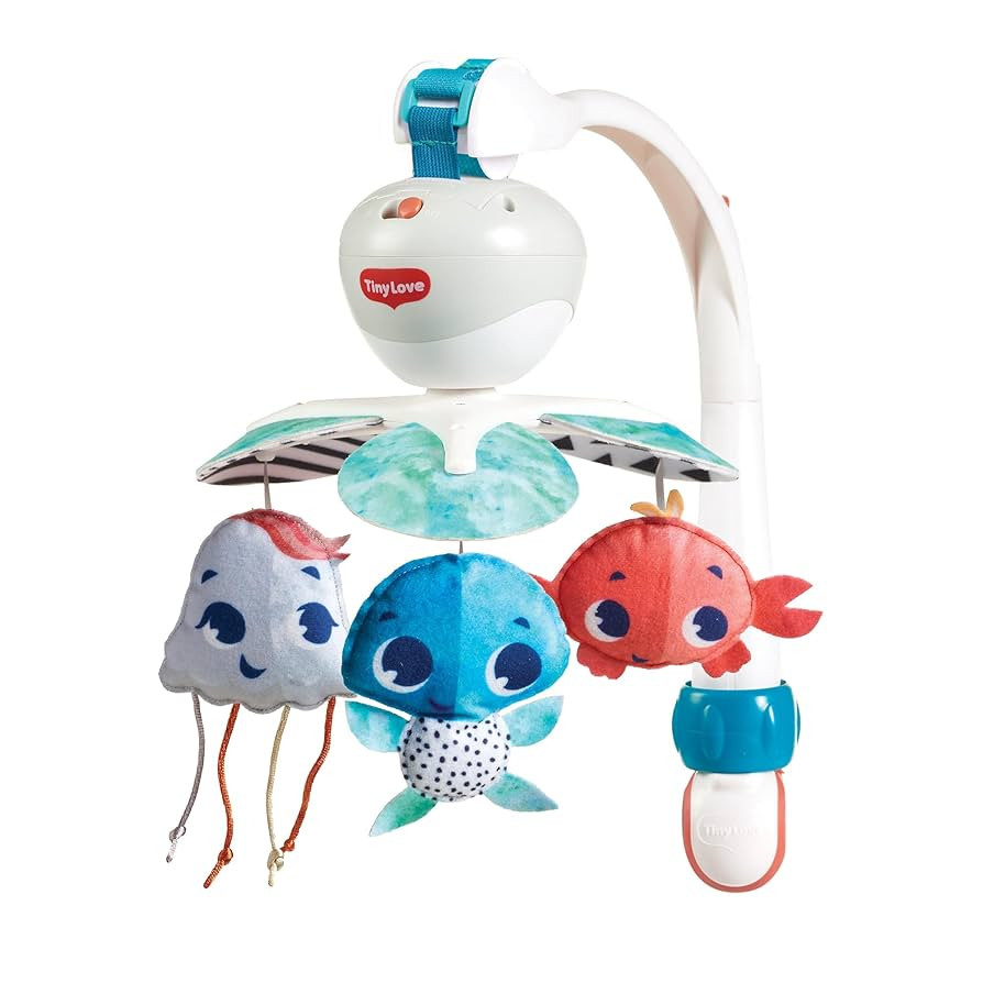 Tiny Love Baby Mobile for Crib, 3-in-1 Take Along Mobile, Treasure The Ocean | Amazon (US)