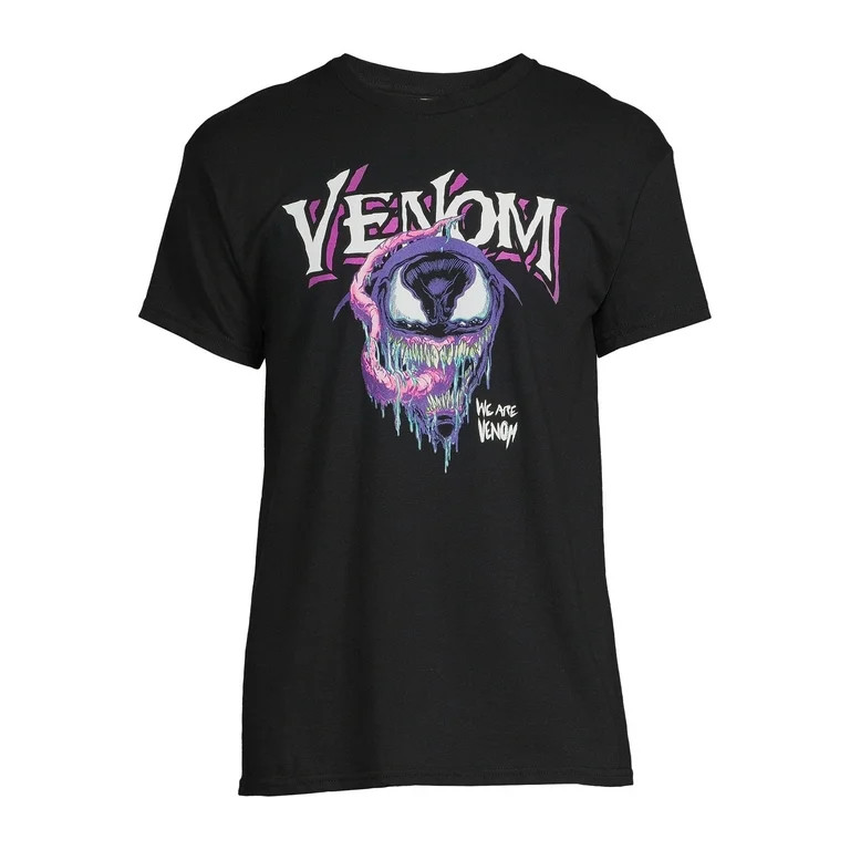 Marvel Men's Venom Slobbers Graphic T-Shirt, Sizes S-3XL | Walmart (US)