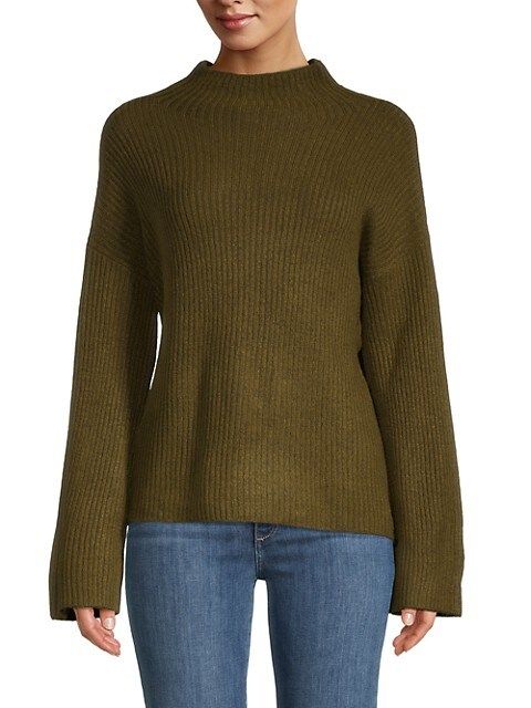 Theo & Spence Rib-Knit Sweater on SALE | Saks OFF 5TH | Saks Fifth Avenue OFF 5TH