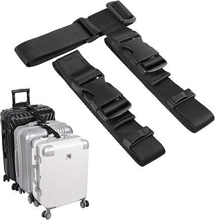 Vigorport Luggage Connector, Straps for Suitcase, Add A Bag Adjustable Attachment Accessories 1.2... | Amazon (US)