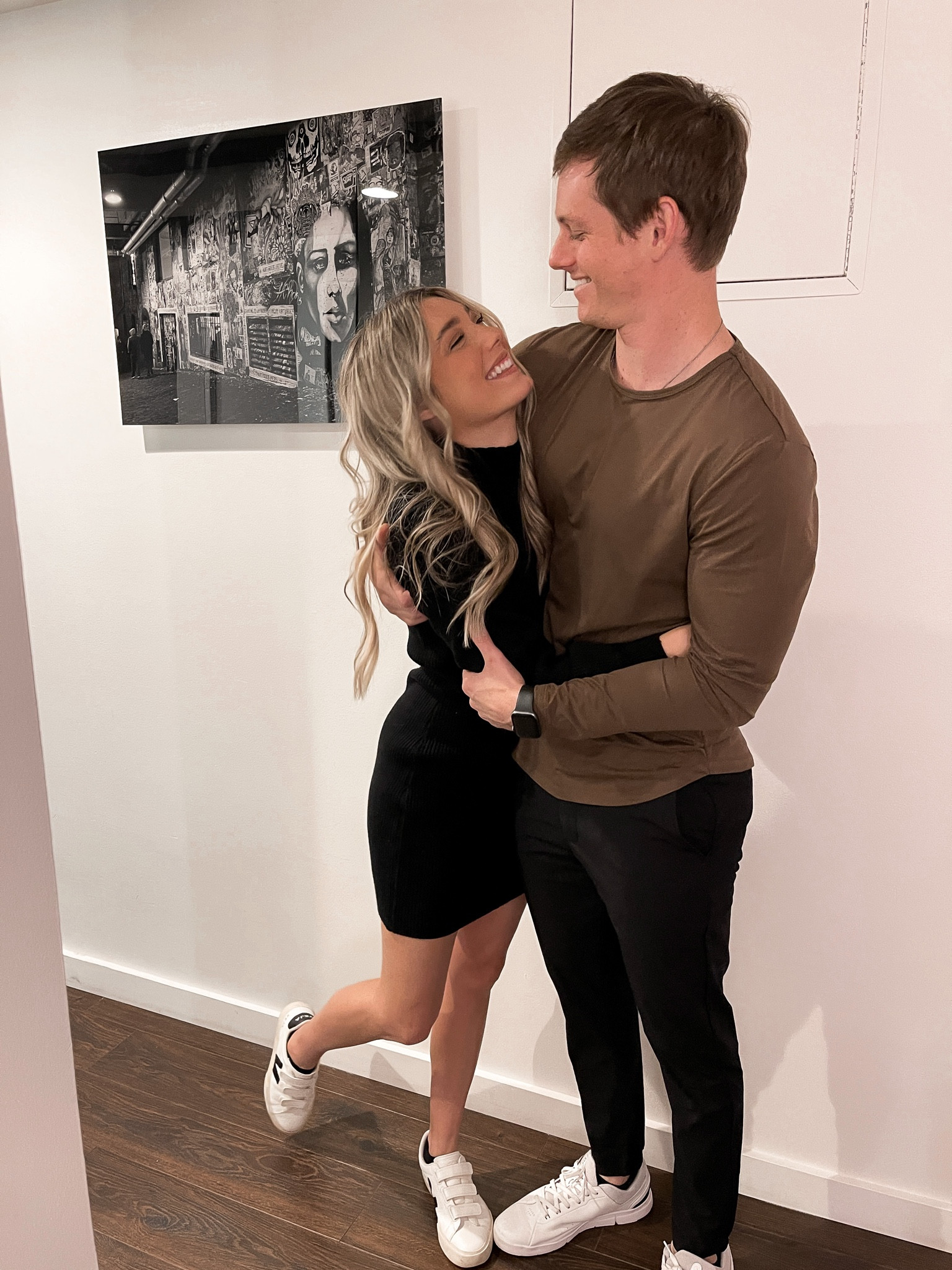 Brandon’s top and pants: L. True to size ON SALE!! Run while they have colors and sizes in stock (one of my fav brands for men)

Dress: size S (vici nord brand but sold out, linking similar options)

(Date night outfit, mens fashion, mens style, men’s, sweater dress, fall fashion, fall styling, winter styling, winter fashion, going out outfit, ootd, joggers, parents night out, sneakers, dinner outfit, family photo outfit, neutrals) 

#LTKstyletip #LTKfit #LTKunder100