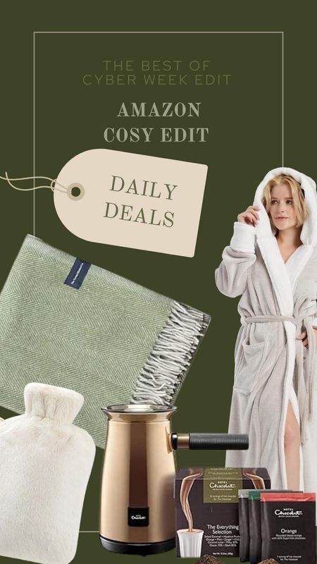 Amazon gift guide and cyber week edit of all things cosy for her 

#LTKSeasonal #LTKGiftGuide #LTKCyberWeek