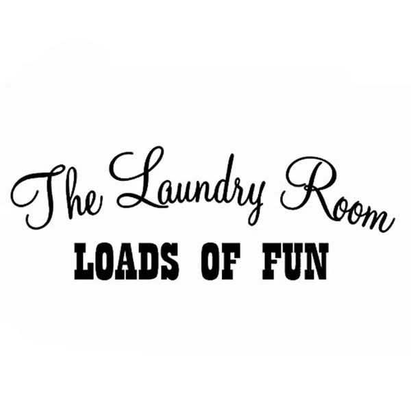 The Laundry Room Loads of Fun Laundry Wall Decal | Wayfair North America