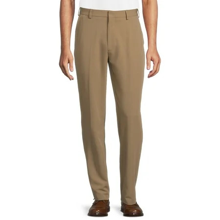 George Men’s and Big Men’s Premium Comfort Flat Front Suit Pants | Walmart (US)