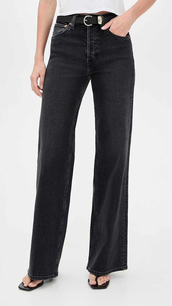 High Rise Wide Leg Jeans | Shopbop