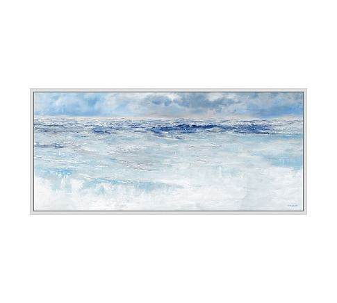 East Beach Framed Canvas | Pottery Barn (US)