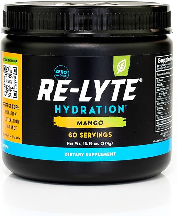 REDMOND Re-Lyte Hydration Electrolyte Powder Mix (Mango) | Amazon (US)
