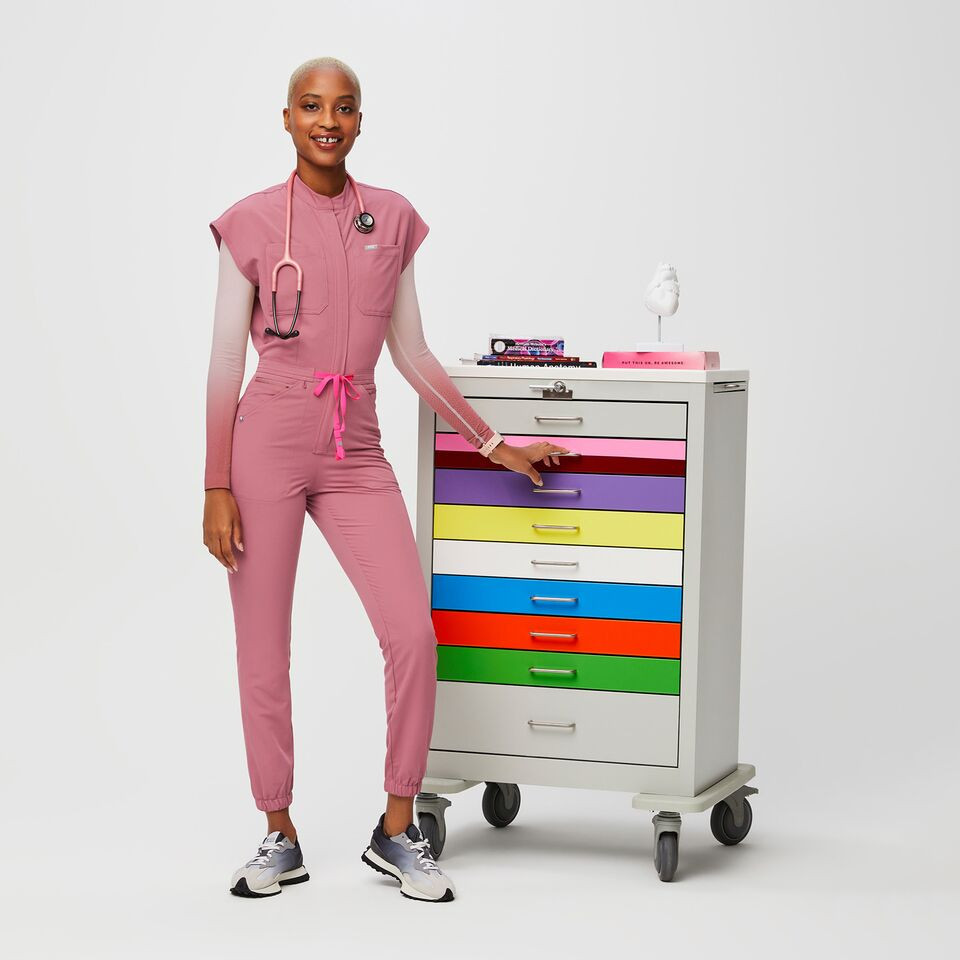 Women’s BCA Rafaela Cargo ScrubJumpsuit™ - Quartz · FIGS | FIGS