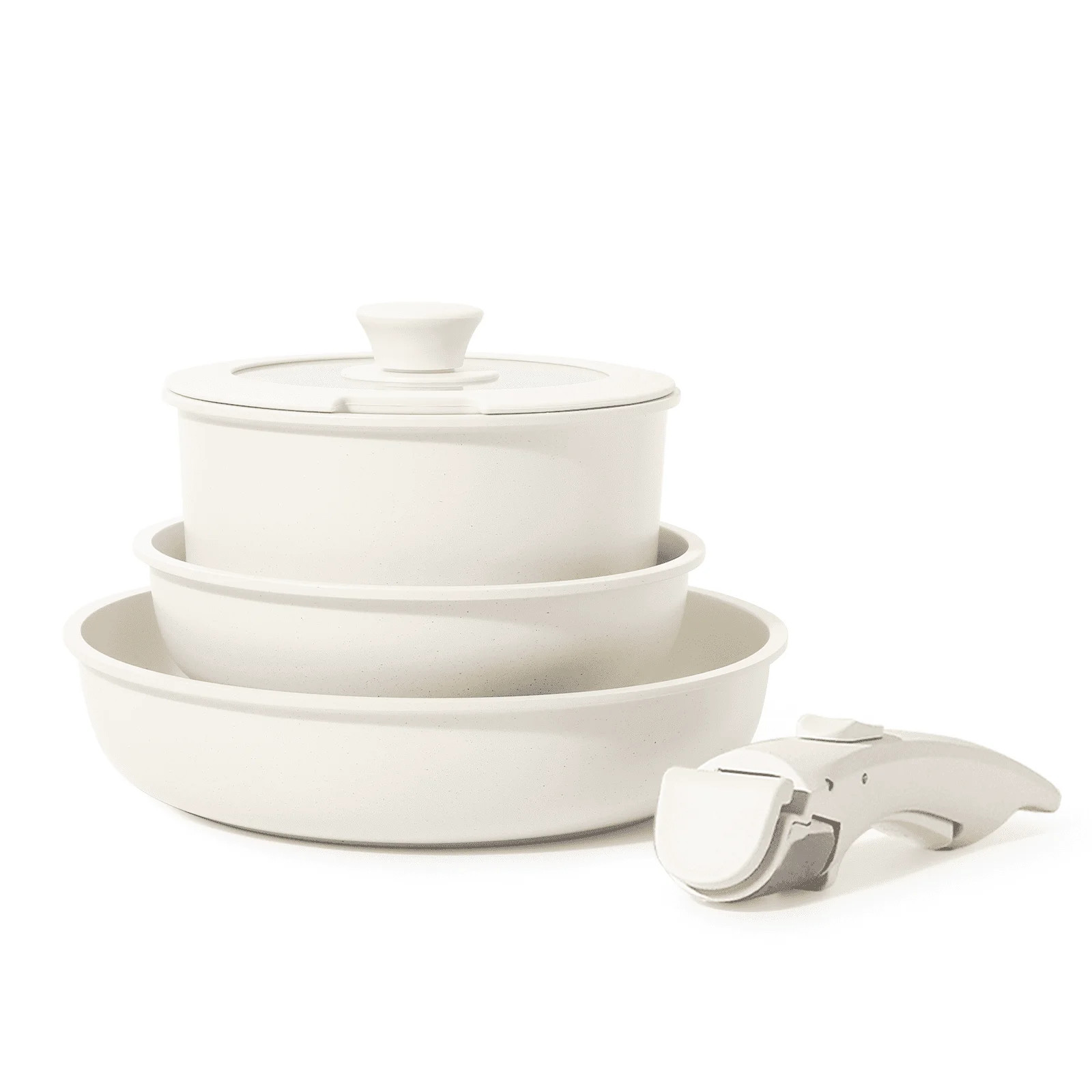 Carote 5 Pcs Pots and Pans Set Nonstick, Cookware Set with Detachable Handle, Oven Safe, Stackabl... | Walmart (US)