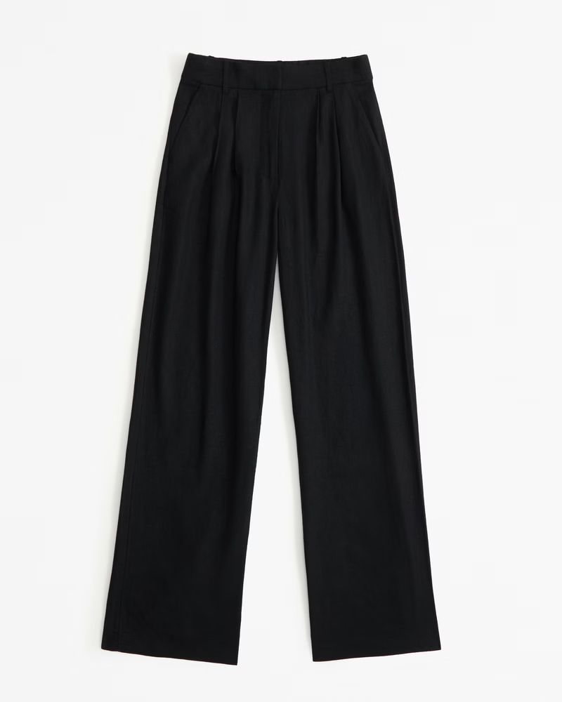 Tailored Linen-Blend Pant Sloane A&F | Abercrombie & Fitch (US)