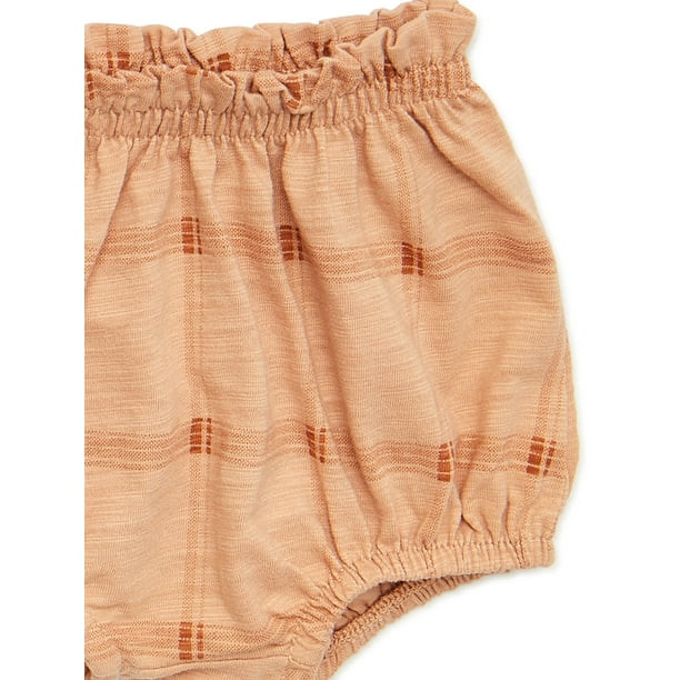 easy-peasy Baby Girls Print Dress and Diaper Cover, Sizes 0-24 Months | Walmart (US)