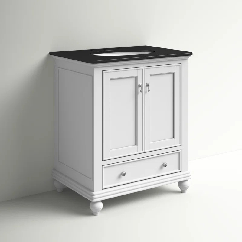Launceston 30" W x 21" D x 35" H Single Bathroom Vanity Set | Wayfair North America