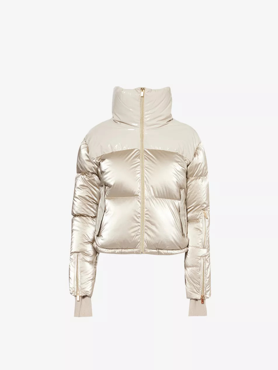 Muse cropped relaxed-fit woven jacket | Selfridges