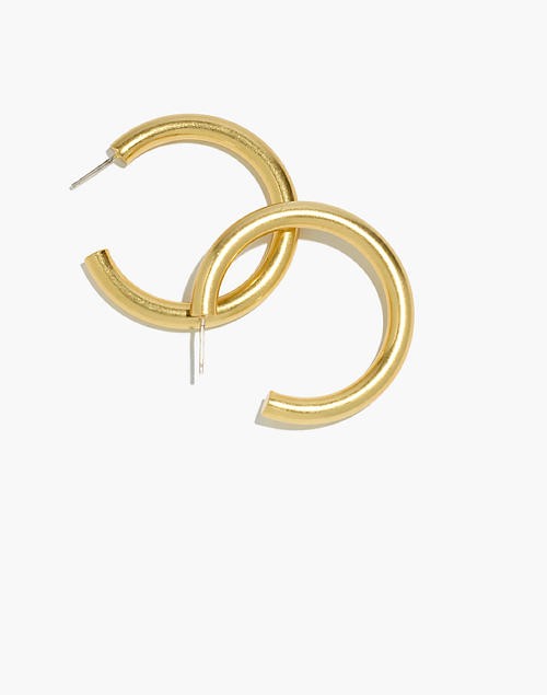 Chunky Large Hoop Earrings | Madewell