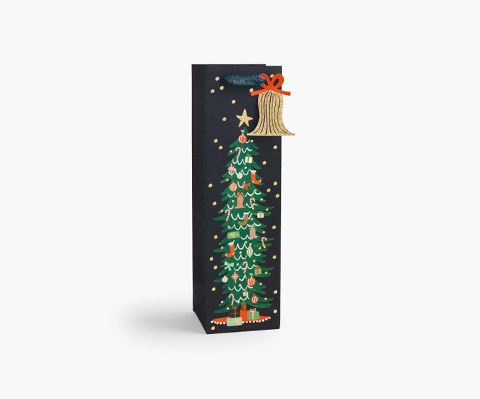 Deck the Halls Wine Gift Bag | Rifle Paper Co.