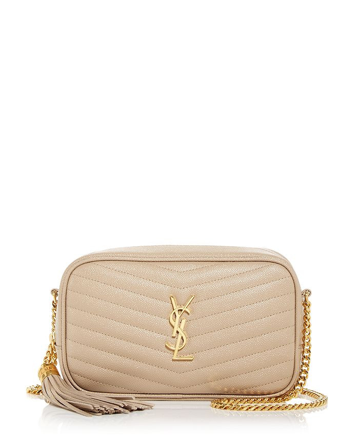 Saint Laurent Lou Mini Quilted Leather Camera Bag Handbags - Bloomingdale's | Bloomingdale's (US)
