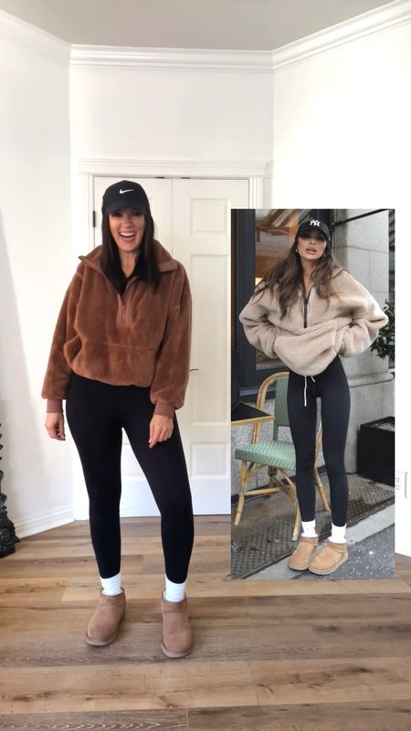 The power of Spanx leggings!

Sizing-
Sherpa pullover-generously sized, wearing small
Spanx-size up. Wearing medium. 
Ugg boots-run true to size 

Ugg Ultra mini | Spanx leggings | Ugg outfit | casual style | Target style 

#LTKunder50 #LTKunder100 #LTKstyletip