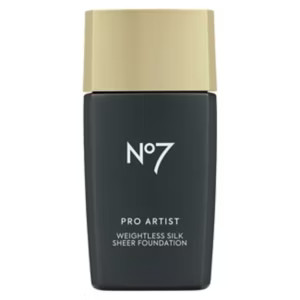 No7 Pro Artist Weightless Silk Sheer Foundation 30ml | Boots.com