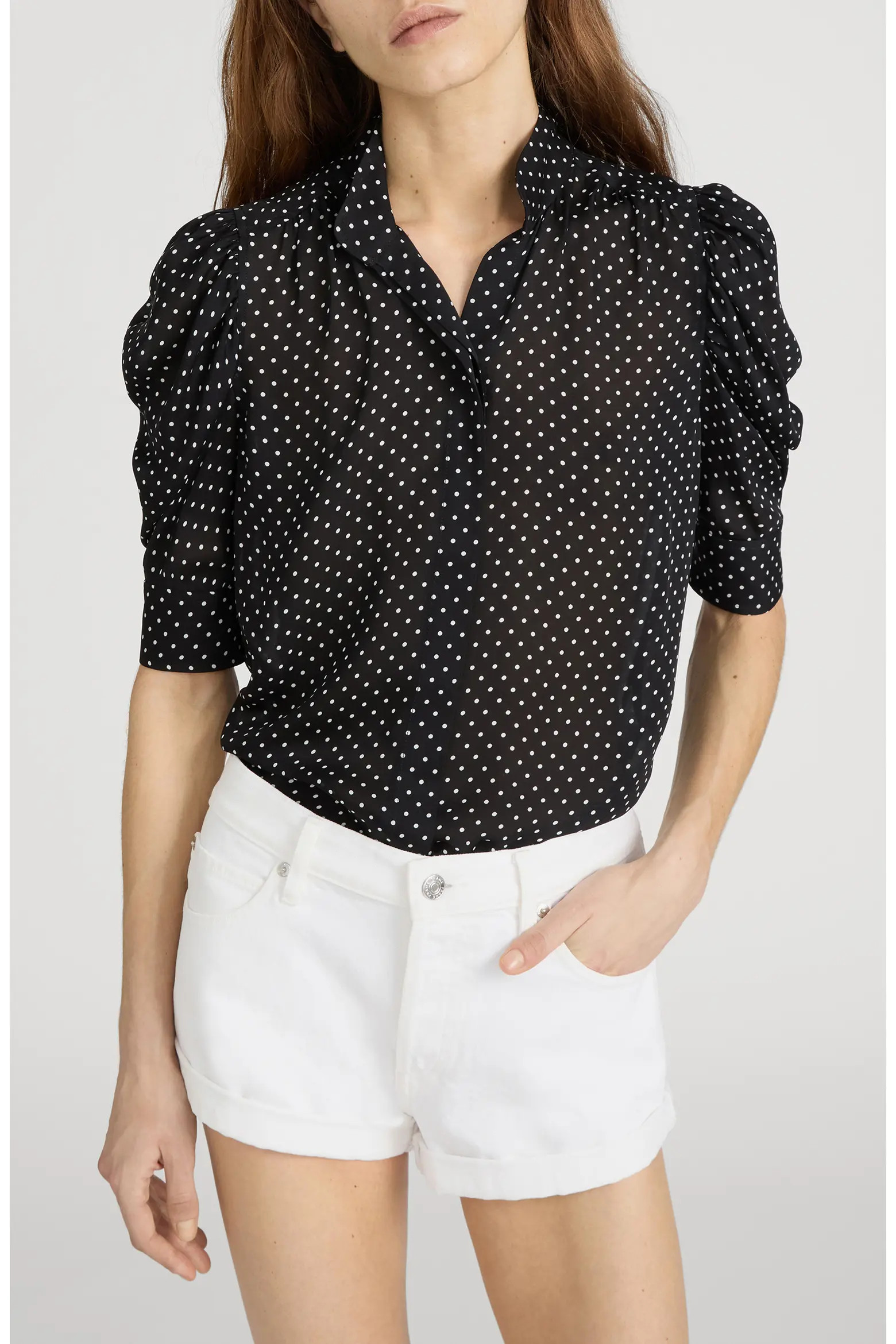 The Gillian Silk Button-Up Shirt (Women) | Nordstrom | Nordstrom