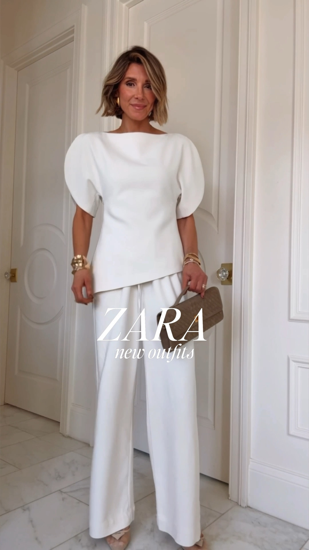 New arrivals at Zara. I'm 5'7 wearing size small in tops and size 2 in bottoms 