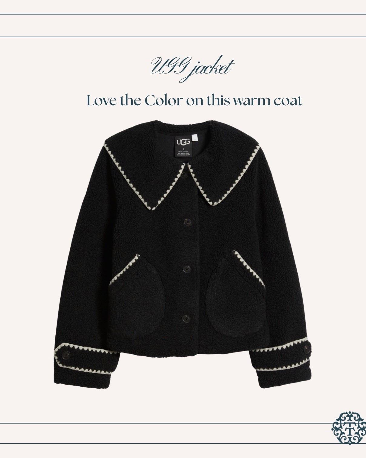 I love the details that make this a stylish piece. s