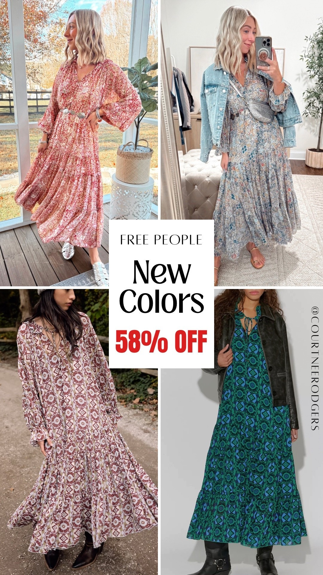 One of my favorite dresses is back in new colors! 🩷 These run oversized, I have size small but I could wear XS as well!
I have this dress in 5/6 colors, it’s great for year round!

Free people dresses, free people, maxi dresses 

#LTKSaleAlert #LTKPetite #LTKValentine