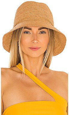 florabella Dylan Lux Hat in Fawn & Rose Gold from Revolve.com | Revolve Clothing (Global)