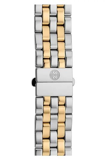 Women's Michele Urban Mini 16Mm Two-Tone Bracelet Watchband | Nordstrom