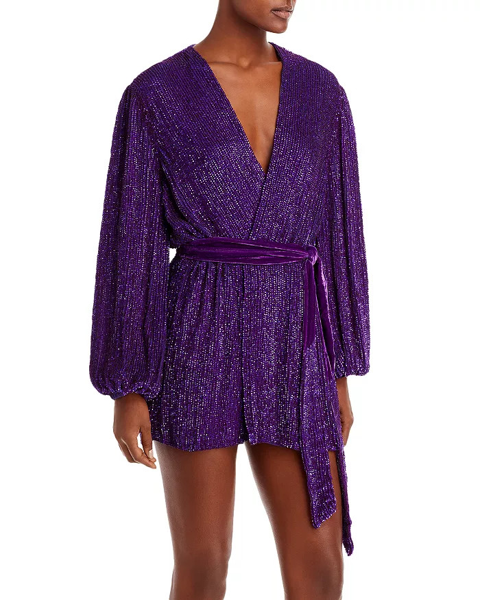 Gabrielle Embellished Robe Mini Dress | Bloomingdale's (US)