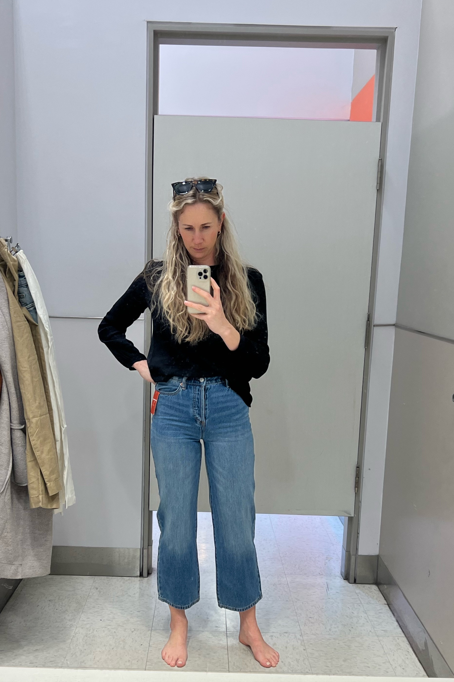 Best  cropped wide leg jeans for spring! 

Cropped jeans, wide leg, spring outfit 

#LTKstyletip #LTKsalealert #LTKFind