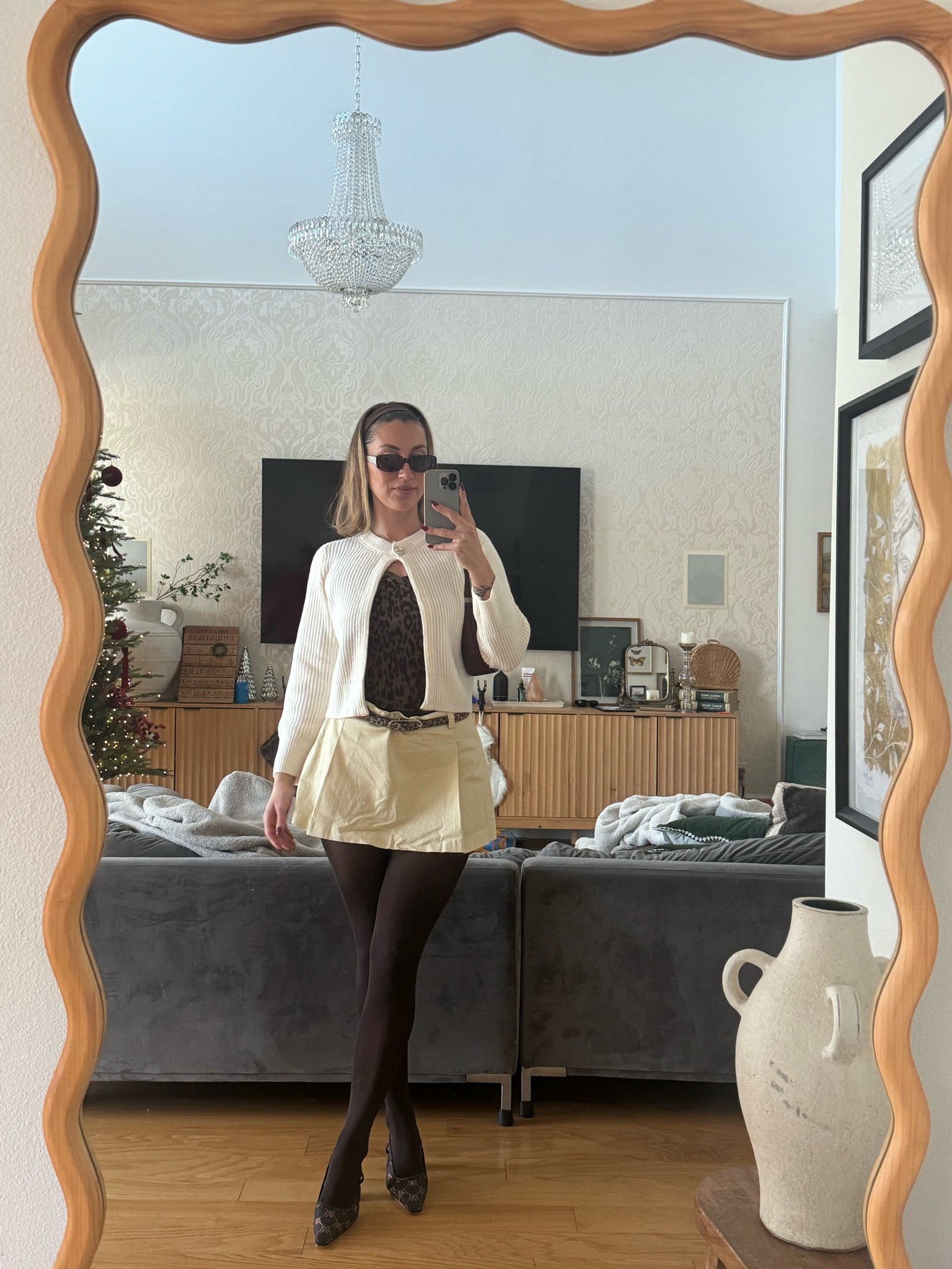 Mini skirts, kitten heels & tights 🤎

#LTKSeasonal #LTKFindsUnder50 #LTKHoliday