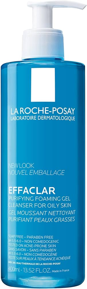 La Roche Posay Effaclar Purifying Foaming Gel for oily sensitive skin 400ml | Amazon (UK)